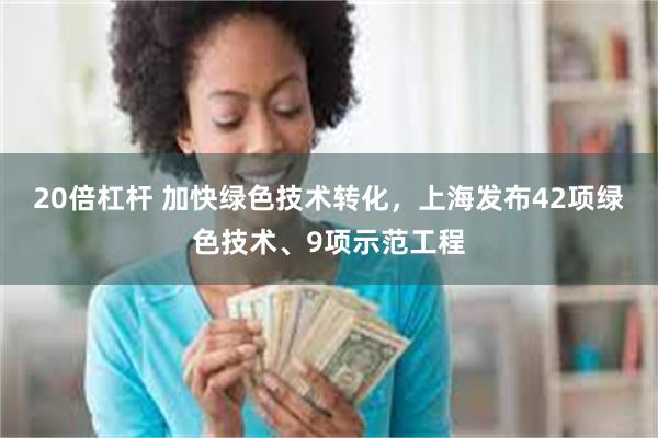 20倍杠杆 加快绿色技术转化，上海发布42项绿色技术、9项示范工程