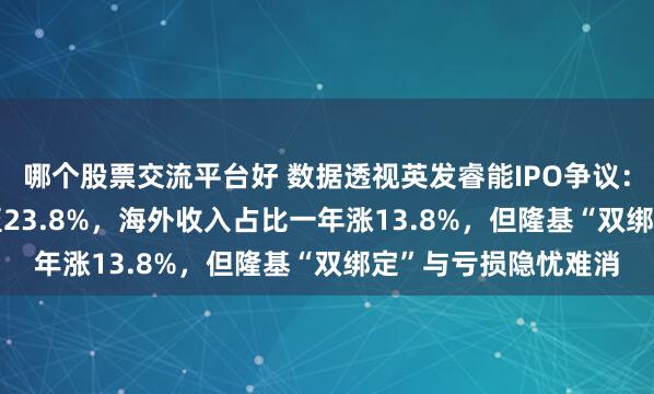 哪个股票交流平台好 数据透视英发睿能IPO争议：毛利率从-7.4%飙至23.8%，海外收入占比一年涨13.8%，但隆基“双绑定”与亏损隐忧难消