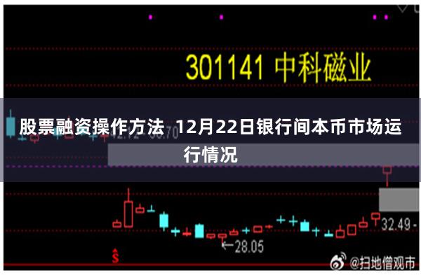股票融资操作方法  12月22日银行间本币市场运行情况